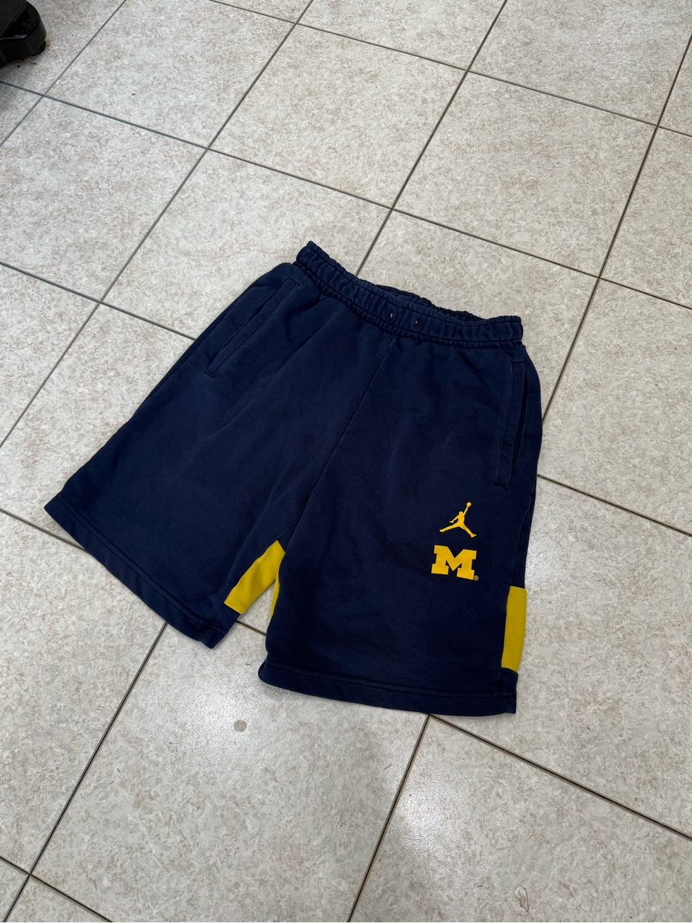 Jordan Dri Fit Michigan Wolverine Shorts